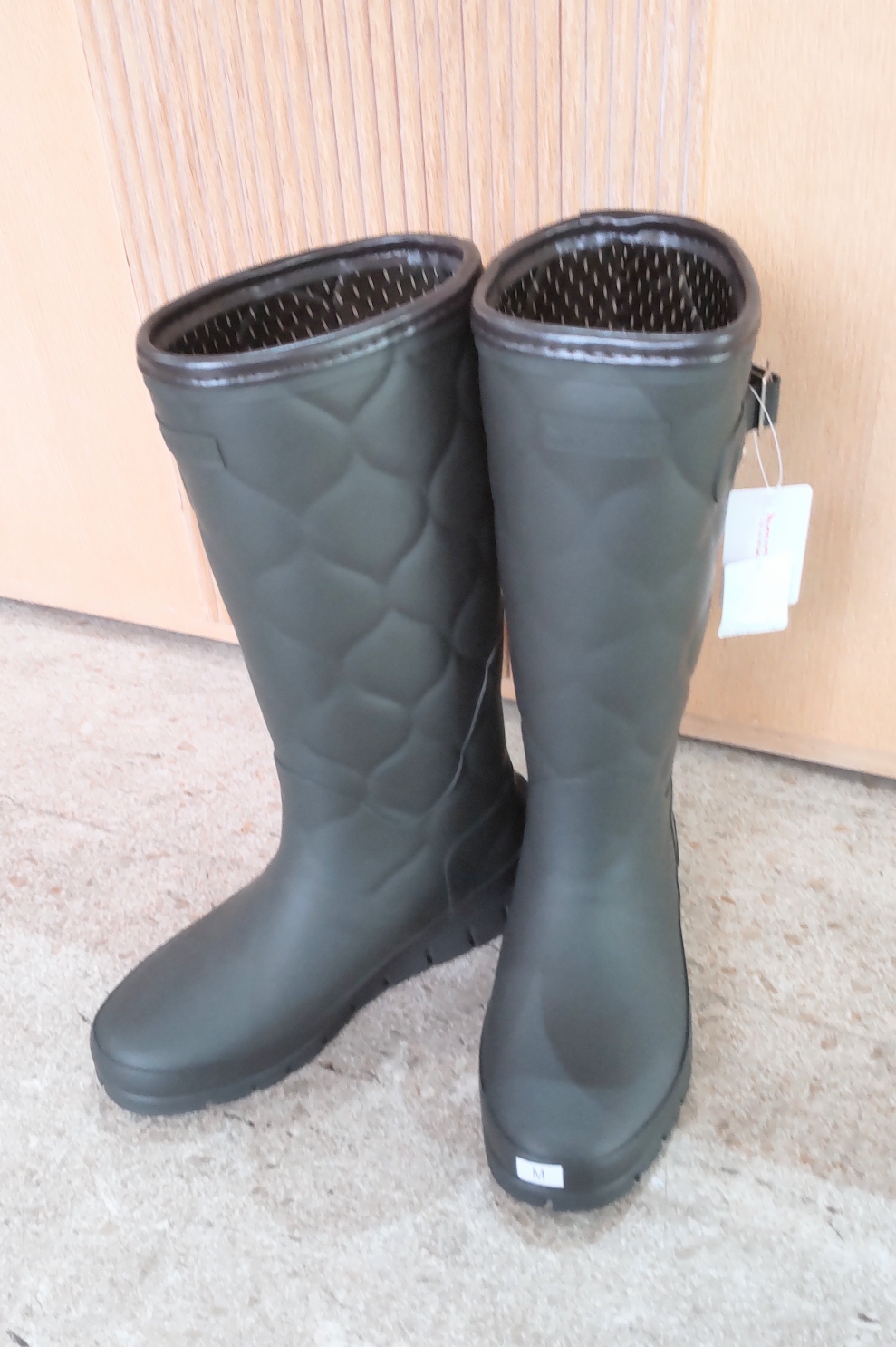 15−MA7 ブラックレインブーツL  ¥6,380（税込）
