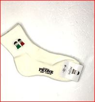 PICONE(ピッコーネ） ホワイト(090)ソックス　￥1,760（税込）