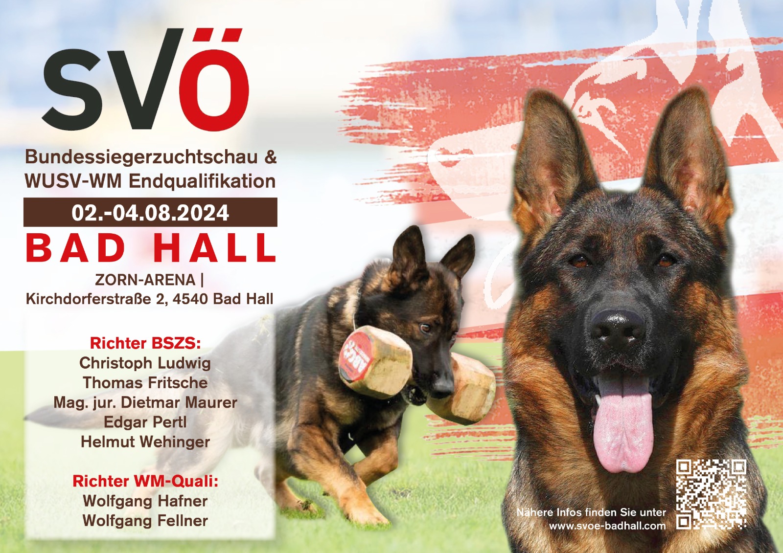 SVÖ Bundessiegerzuchtschau & WUSVWM Endqualifikation 2024
