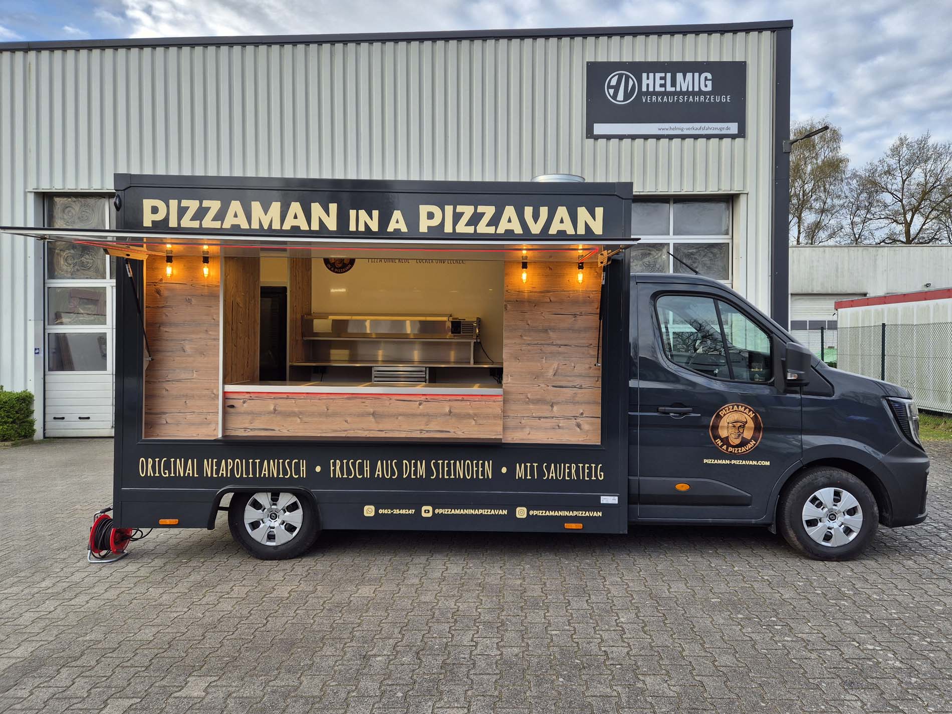 Pizza Food Truck, Foliiert 