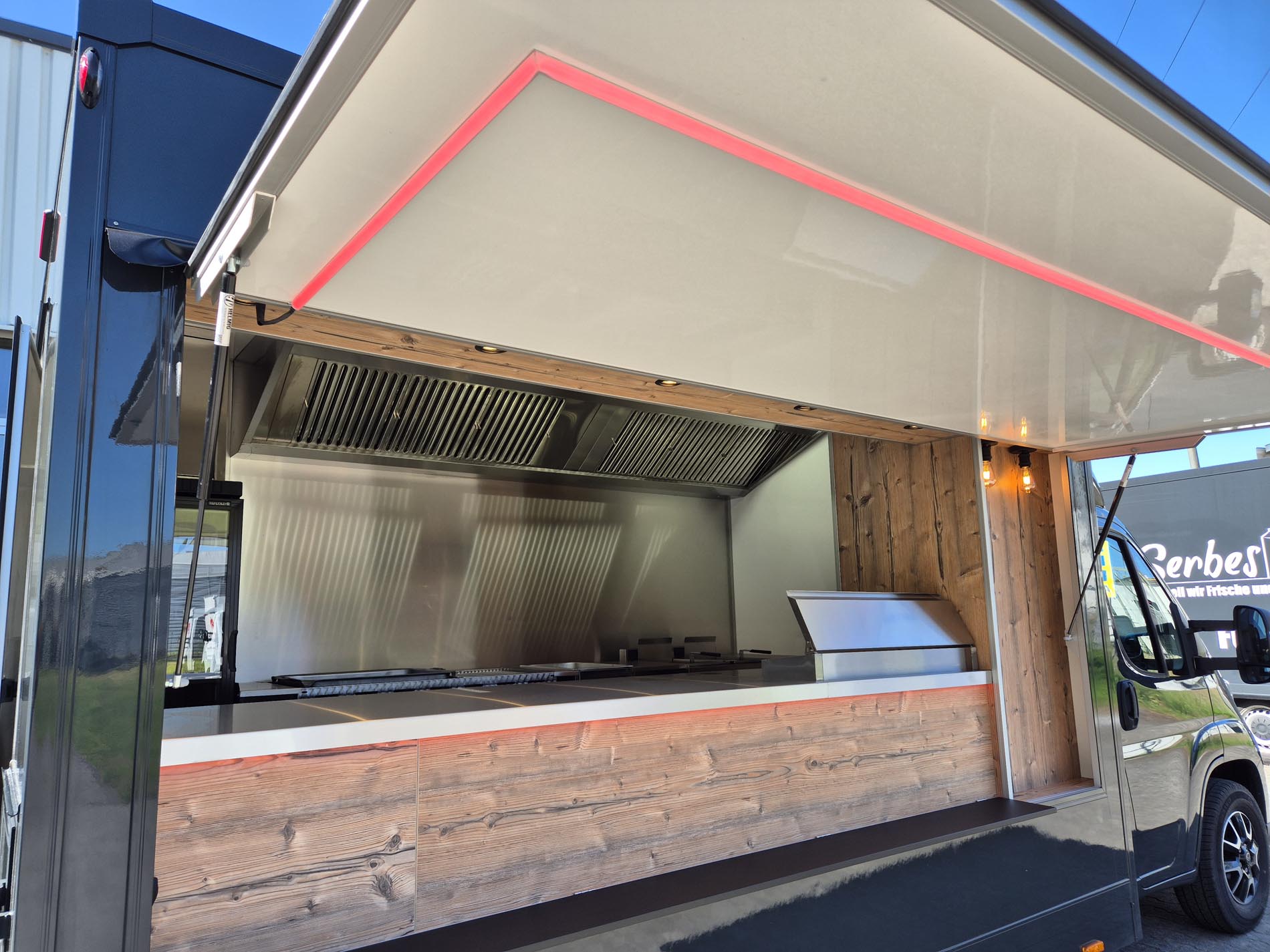 Food Truck Lichtkonzept