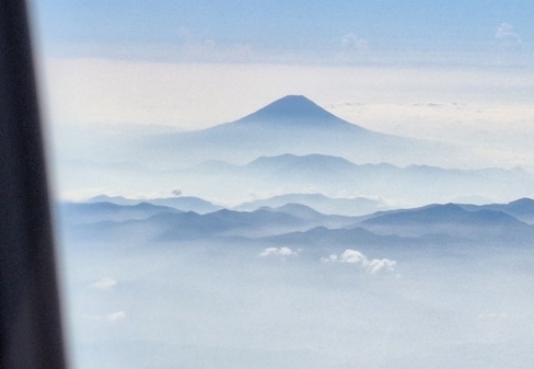 富士山。