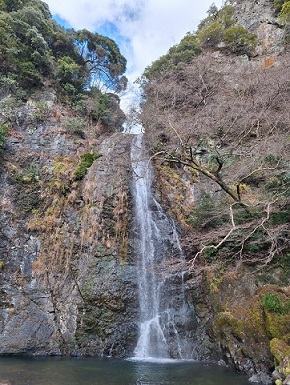 箕面の滝。