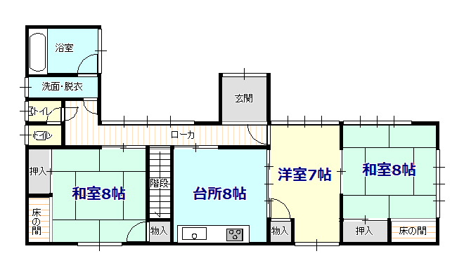 1階間取