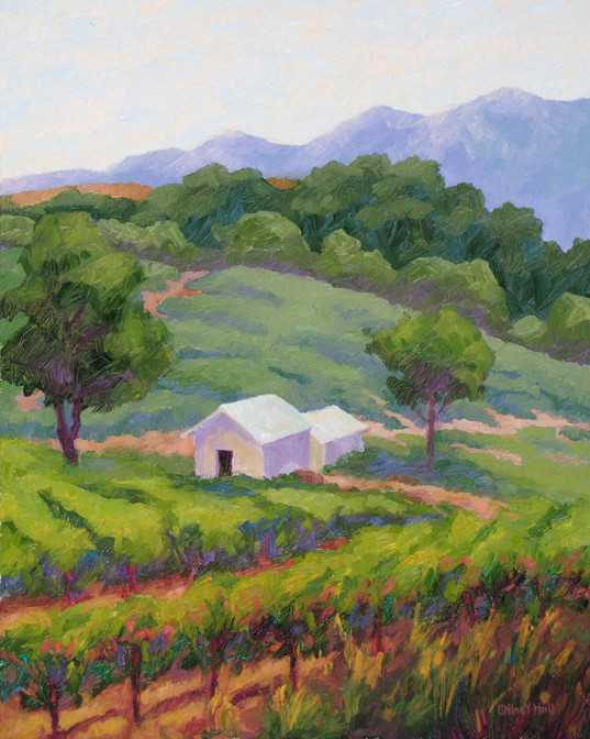 Vineyard Sky, 20x16, SOLD