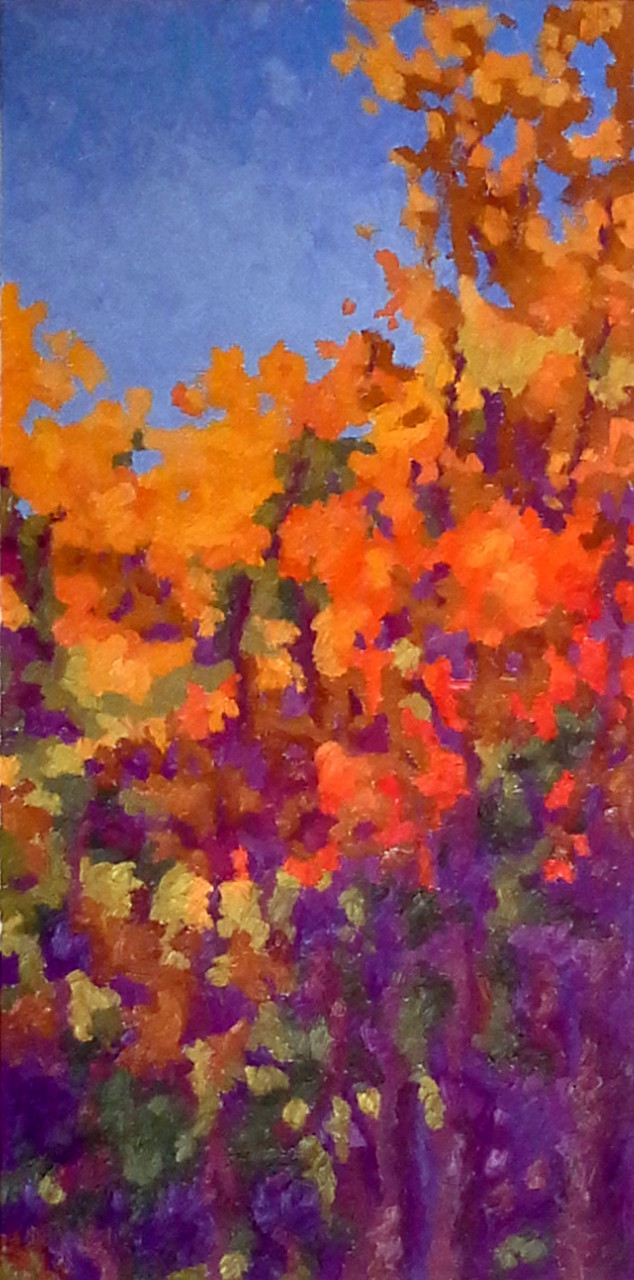 Dash of Autumn, 24x12, SOLD