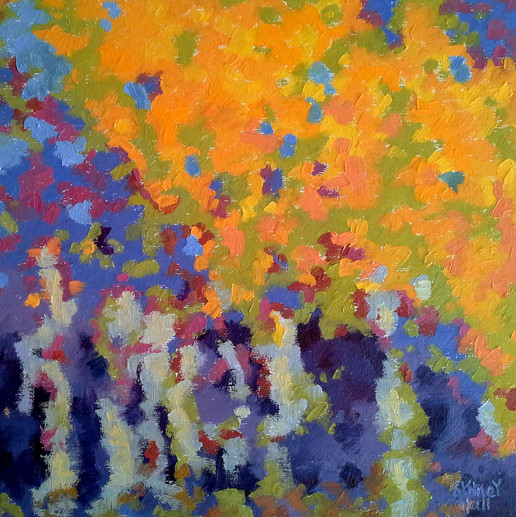 Autumn Hues, 12x12, SOLD