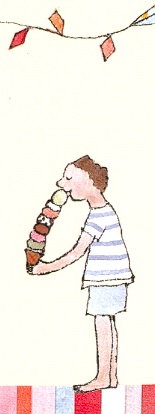 Lola Renn Illustration ice cream
