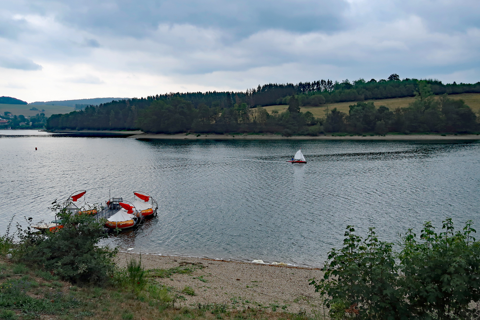 .....wir sind weitergefahren zum Diemelsee... 