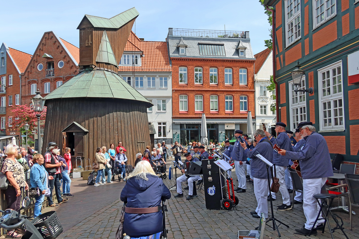 ..super Stimmung am Fischmarkt..