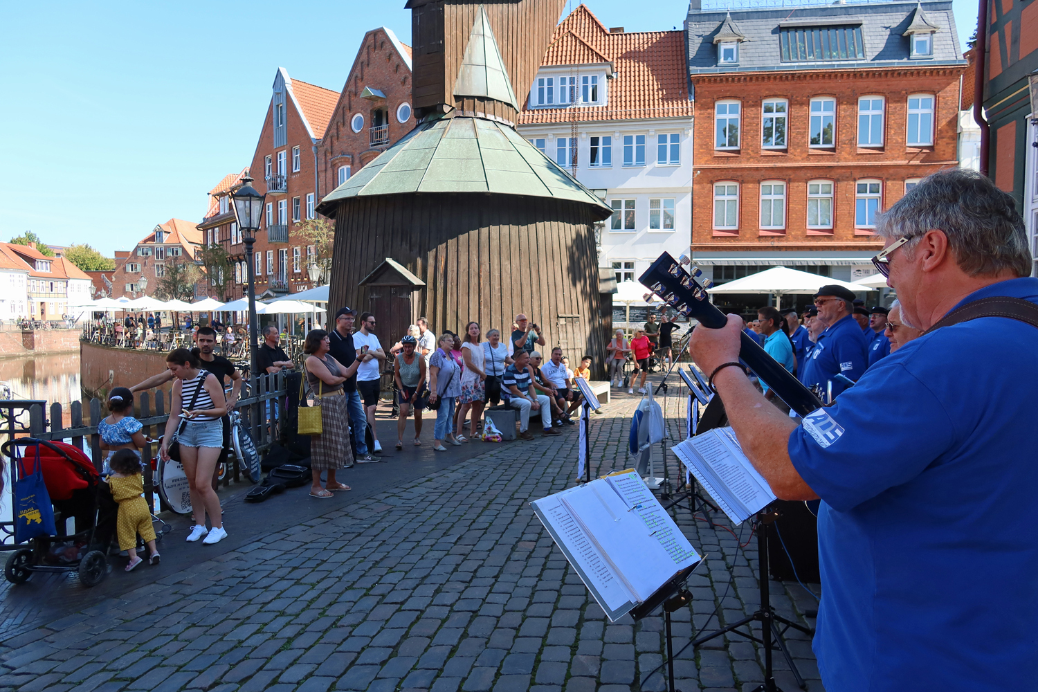 ..am Fischmarkt zu Ihrem 15 jährigem Jubiläum..