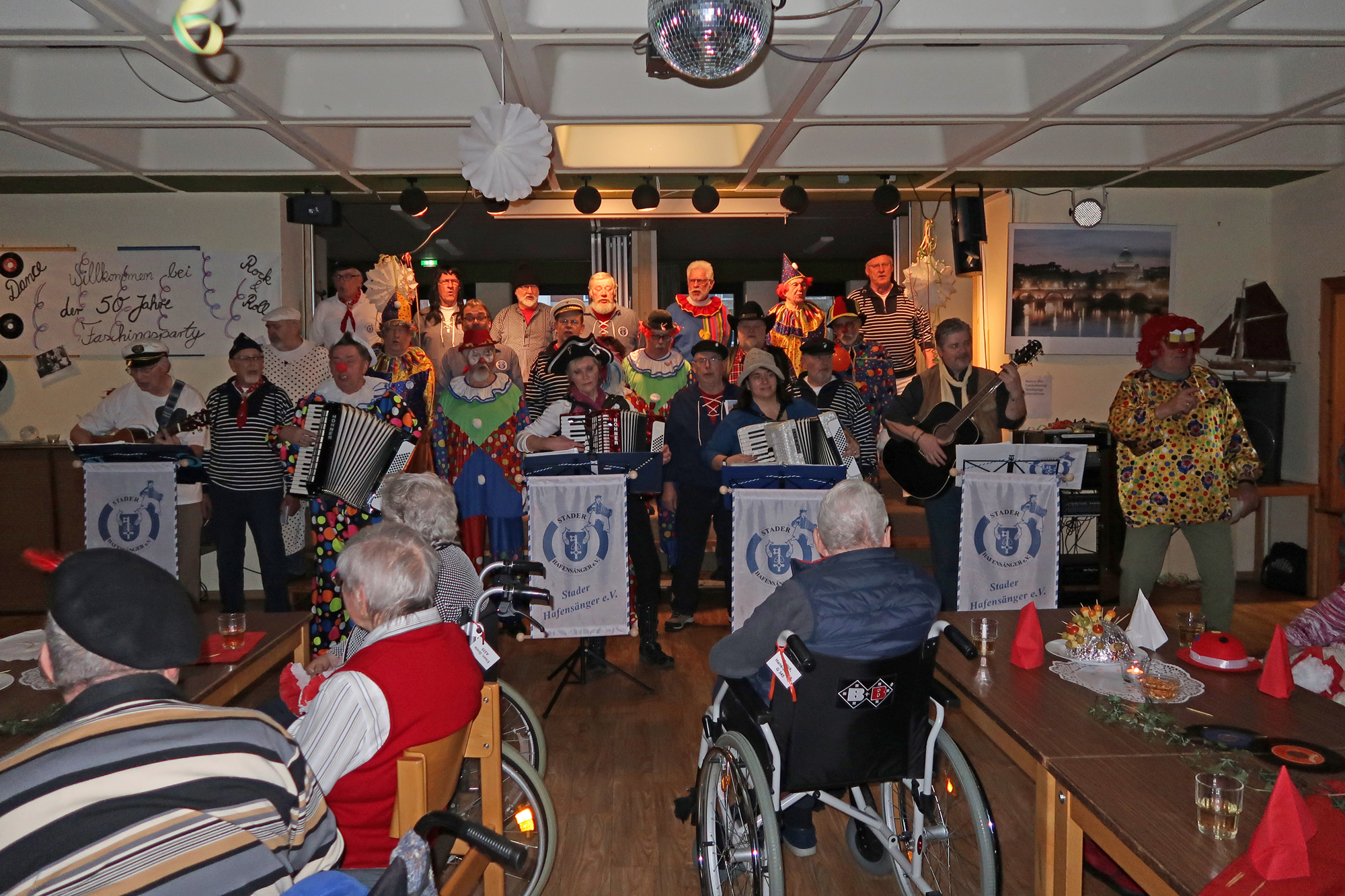 Fastnachtfeier im Seniorenheim St. Josef - Stade