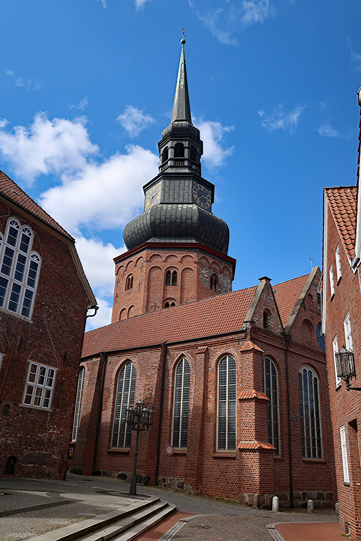 Heute mussten wir wegen "REGEN" in der St. Cosmae Kirche ausweichen..
