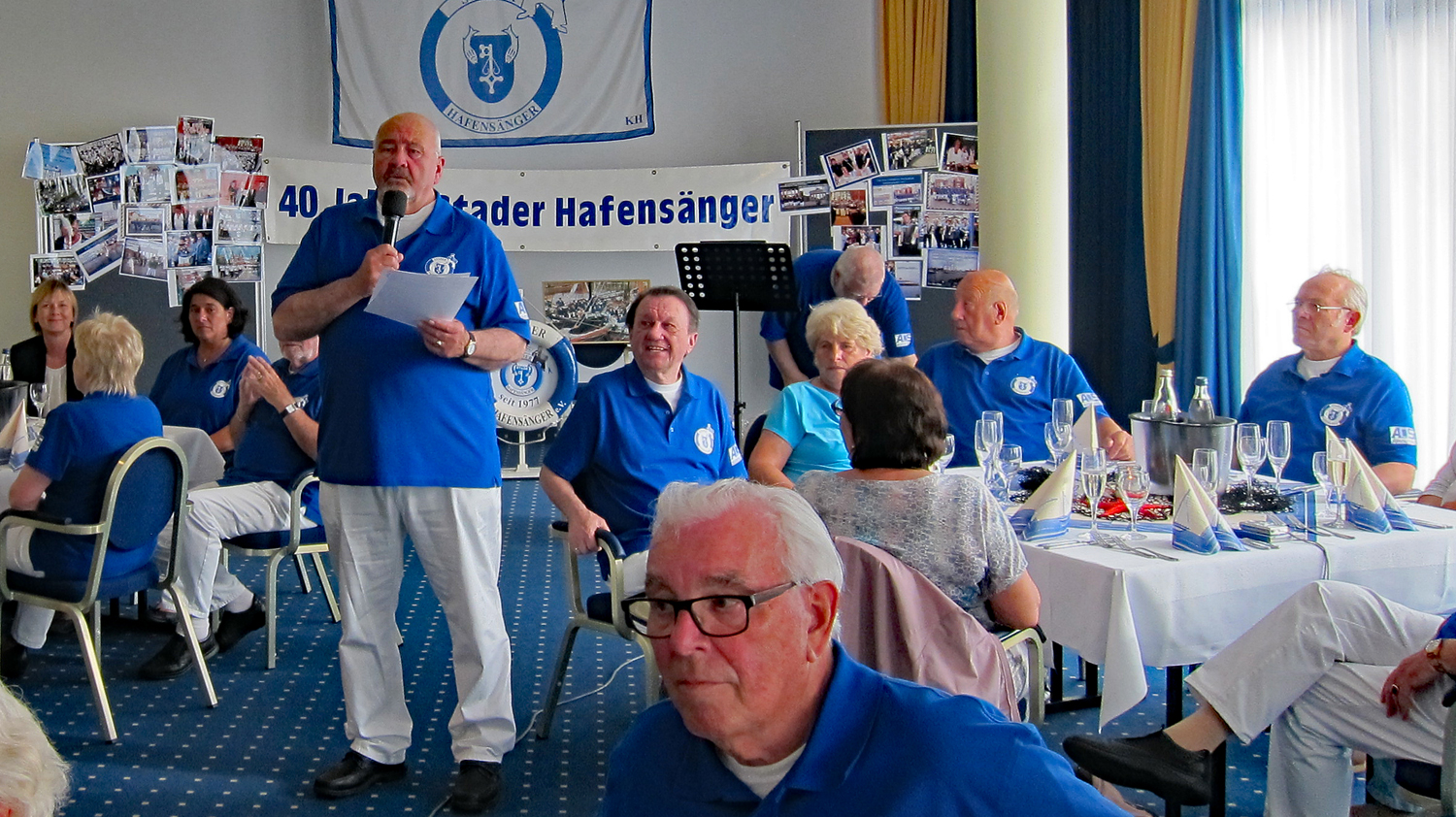 Unser 1. Vorsitzender Gerd Bellgardt begrüßte die Gäste