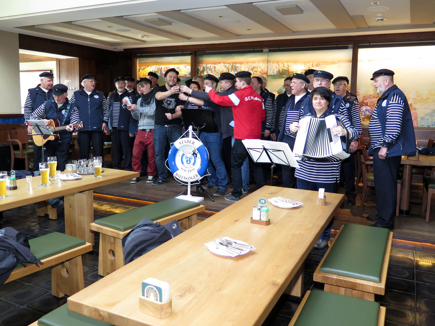 Die "Harzer Jungs" sangen bei uns mit! - 23.02.2014