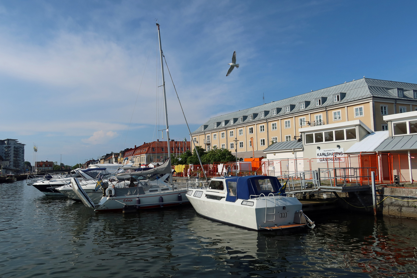 ..unser Hotel "Carlshamn BY THE SEA" - ein sehr gutes Hotel.. 