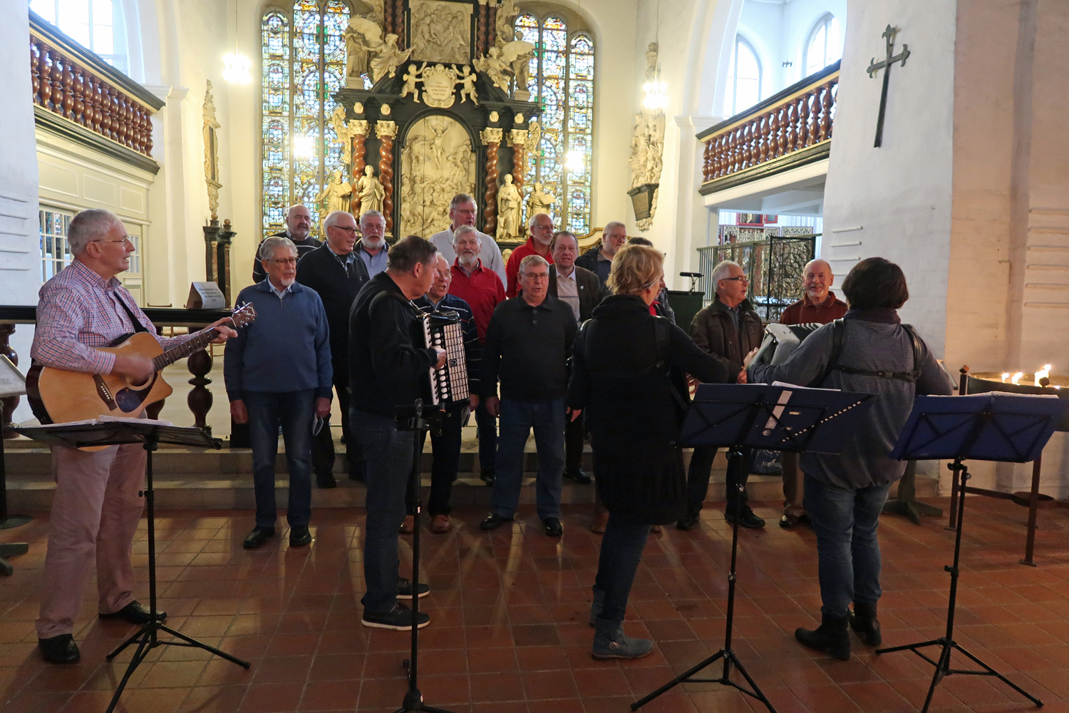 07.10.2017 - Übungsnachmittag in der St. Cosmae Kirche in Stade