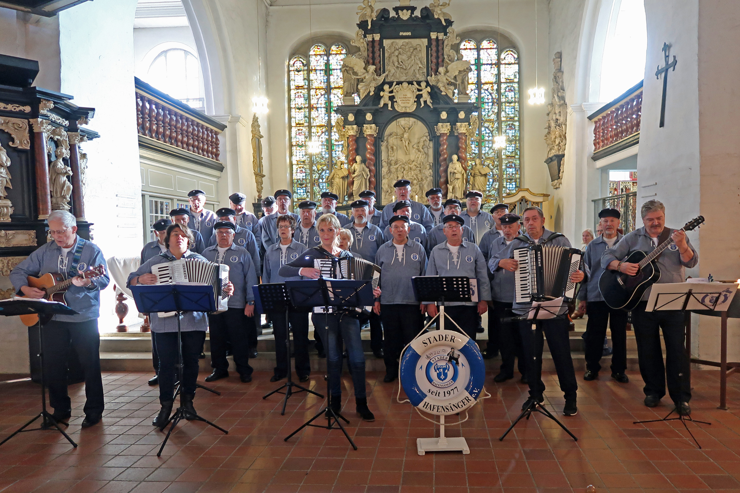 15.10.2017 - Seemannsgottesdienst in der St. Cosmae Kirche - Stade