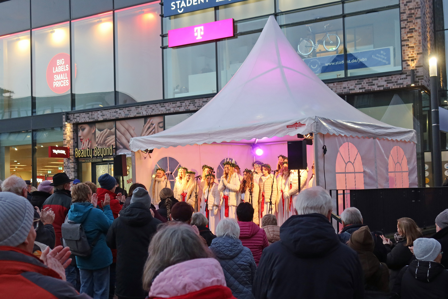 .."Santa Lucia" - Es war ein sehr schöner Auftritt!