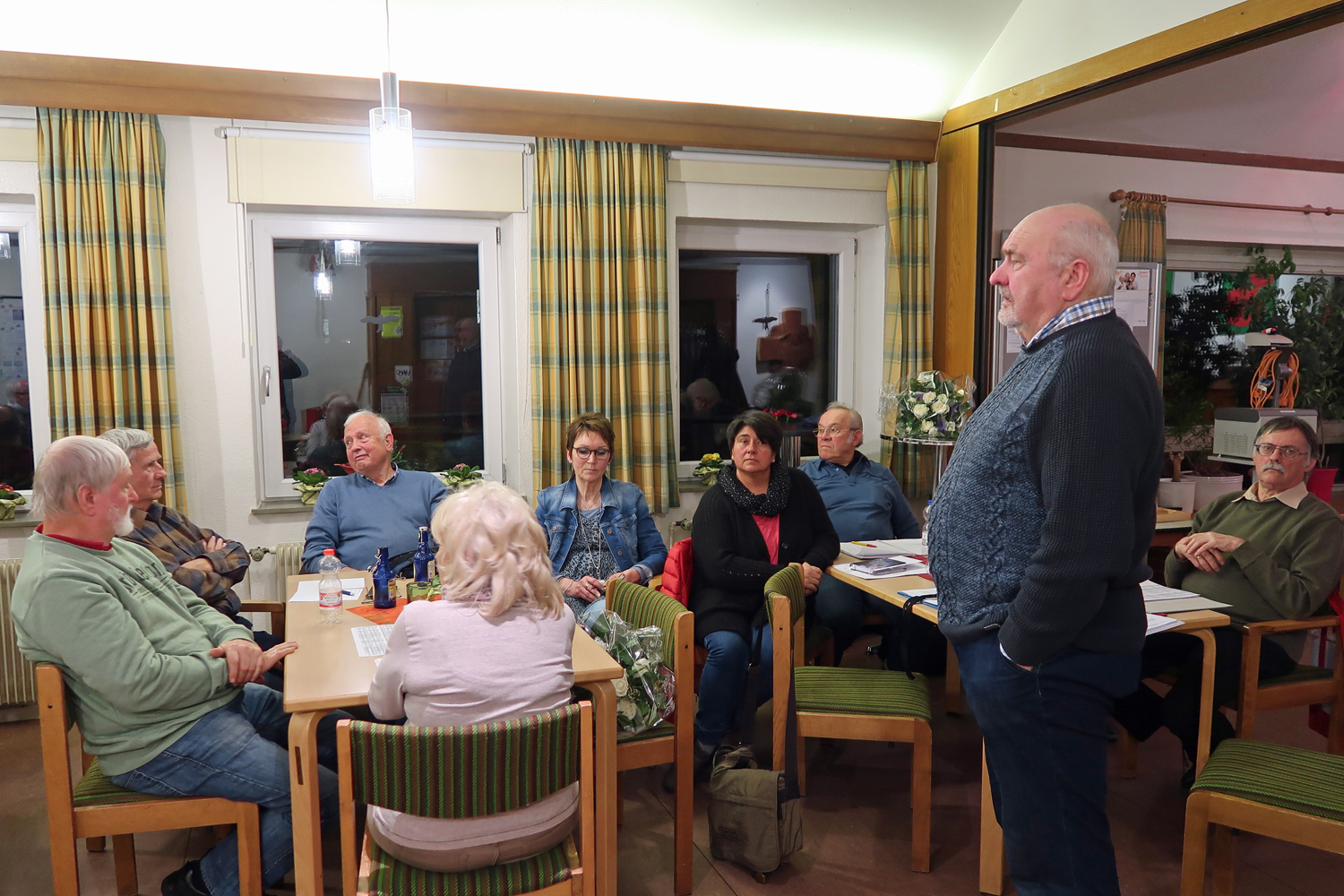 .......29 Mitglieder waren Anwesend....