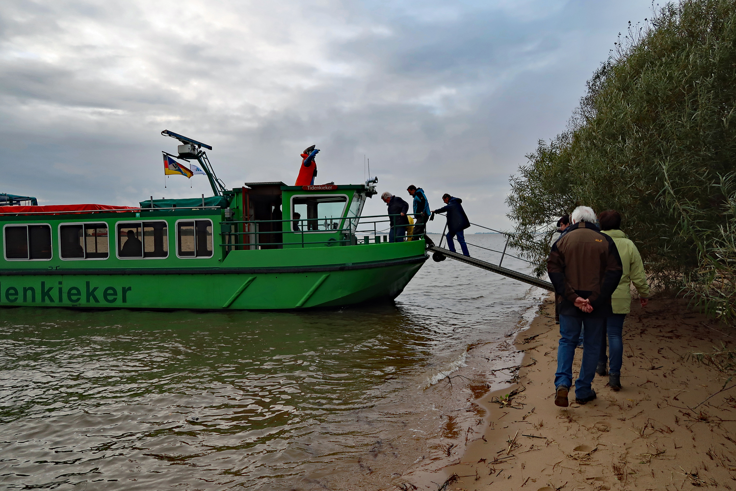 Es geht wieder an Bord...