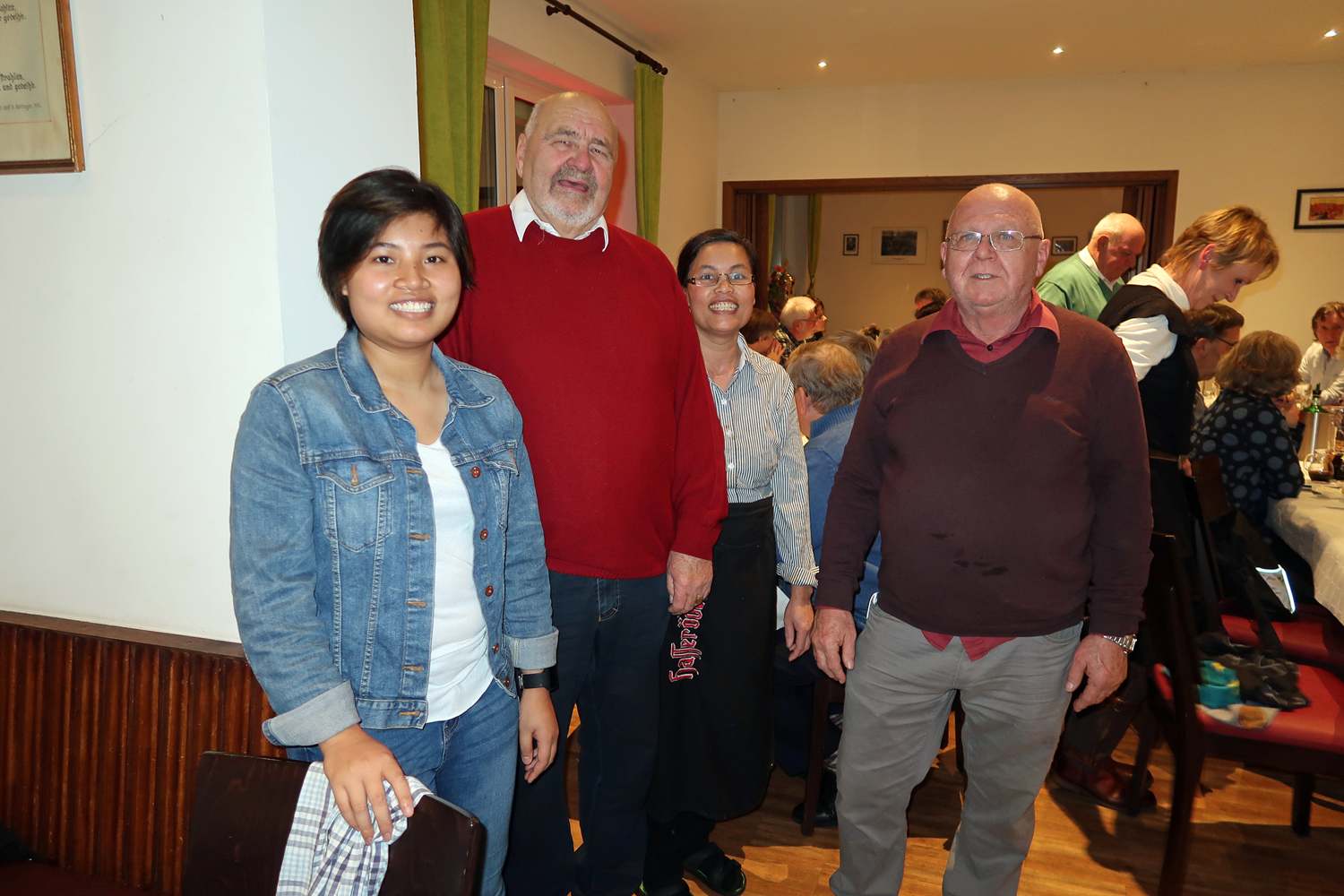 ...DANKE an Tan Meusel ( rechts) und sein Team 