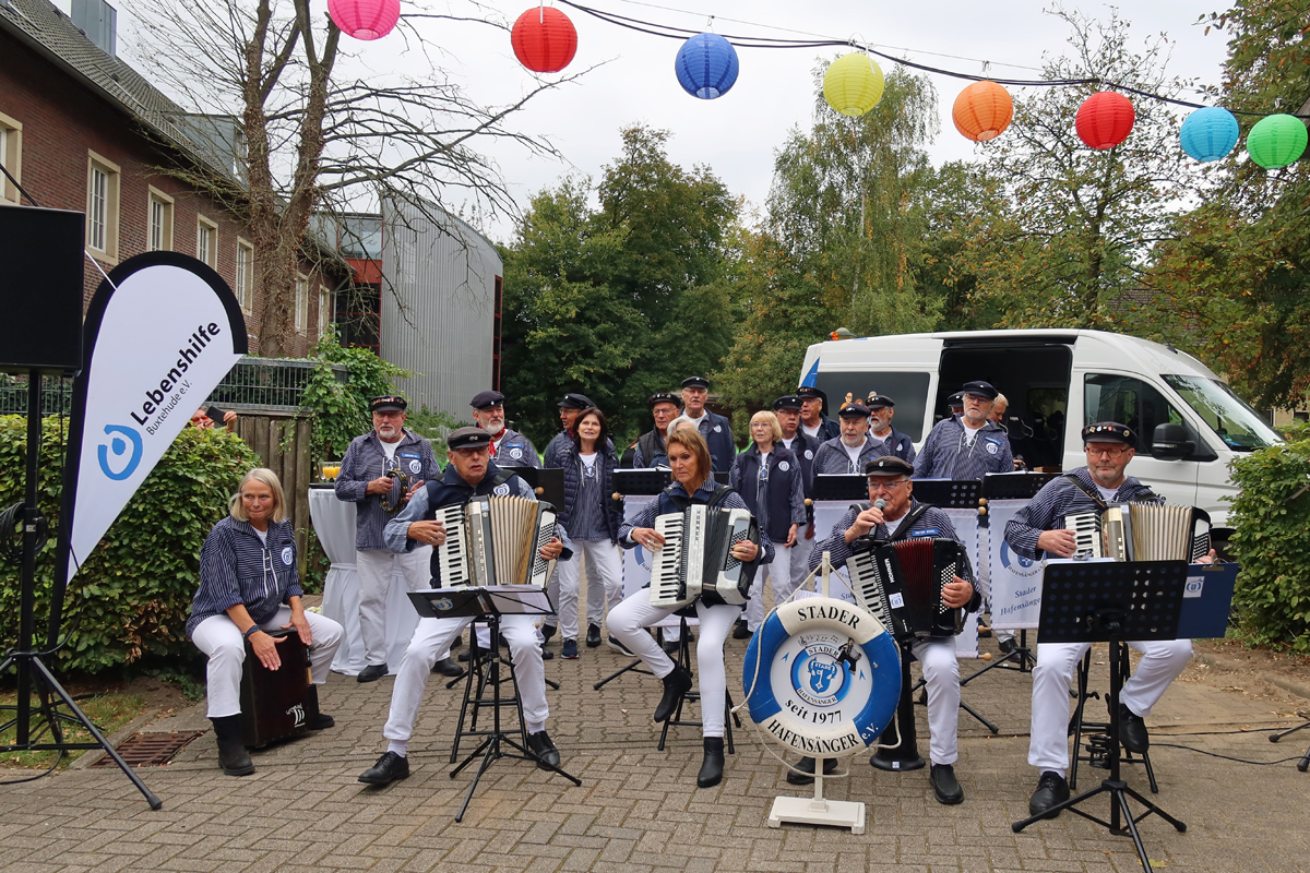 ..die Stader Hafensänger gratulieren zum JUBILÄUM!!