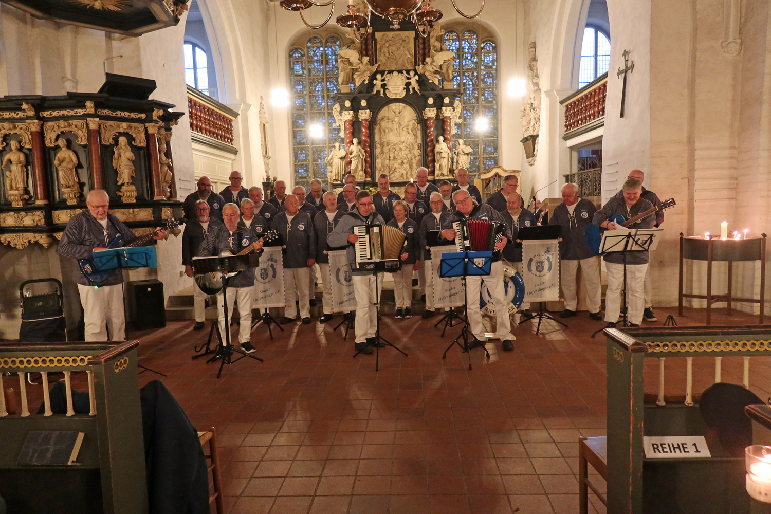Seemannsgottesdienst in der Stader St. Cosmae Kirche..