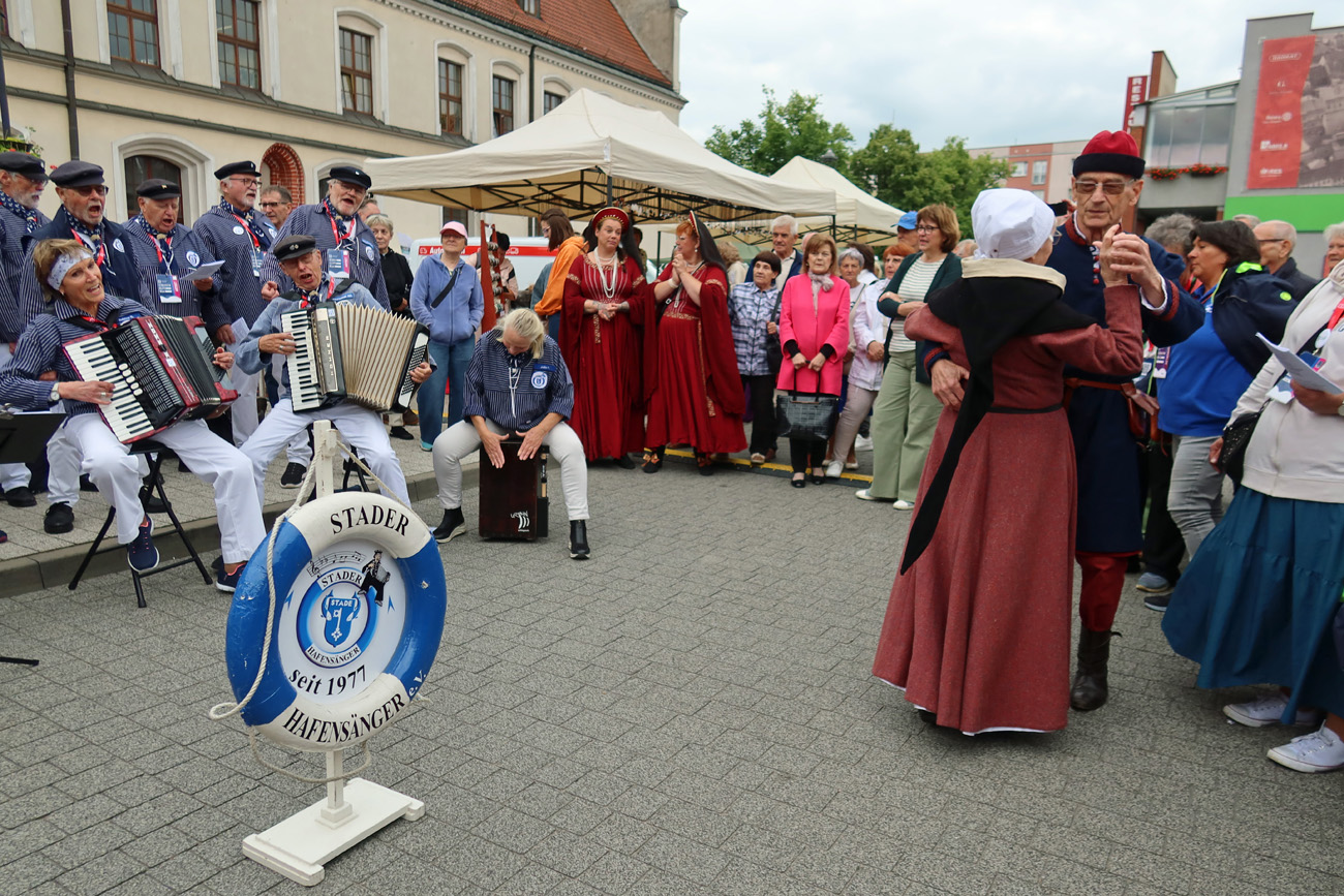 ..die Stimmung war sehr gut..