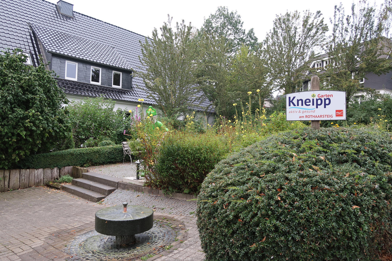 ...der Garten Kneipp ist sehr gut angelegt....