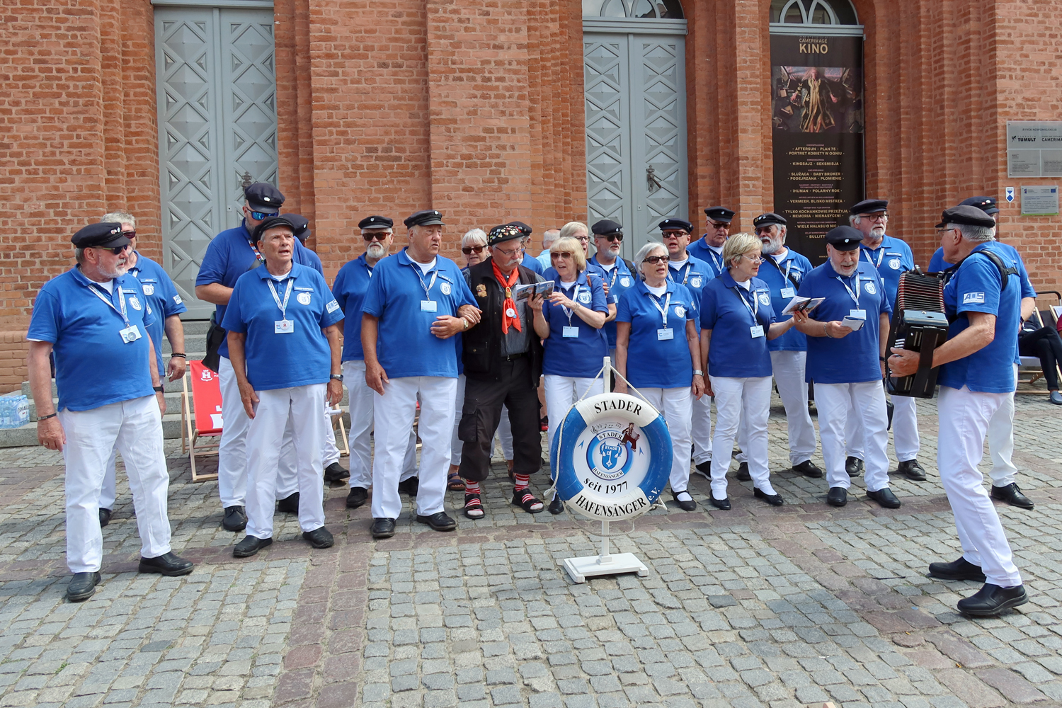 ...und unser "Hanseradler" Hans, hat bei uns mitgesungen..