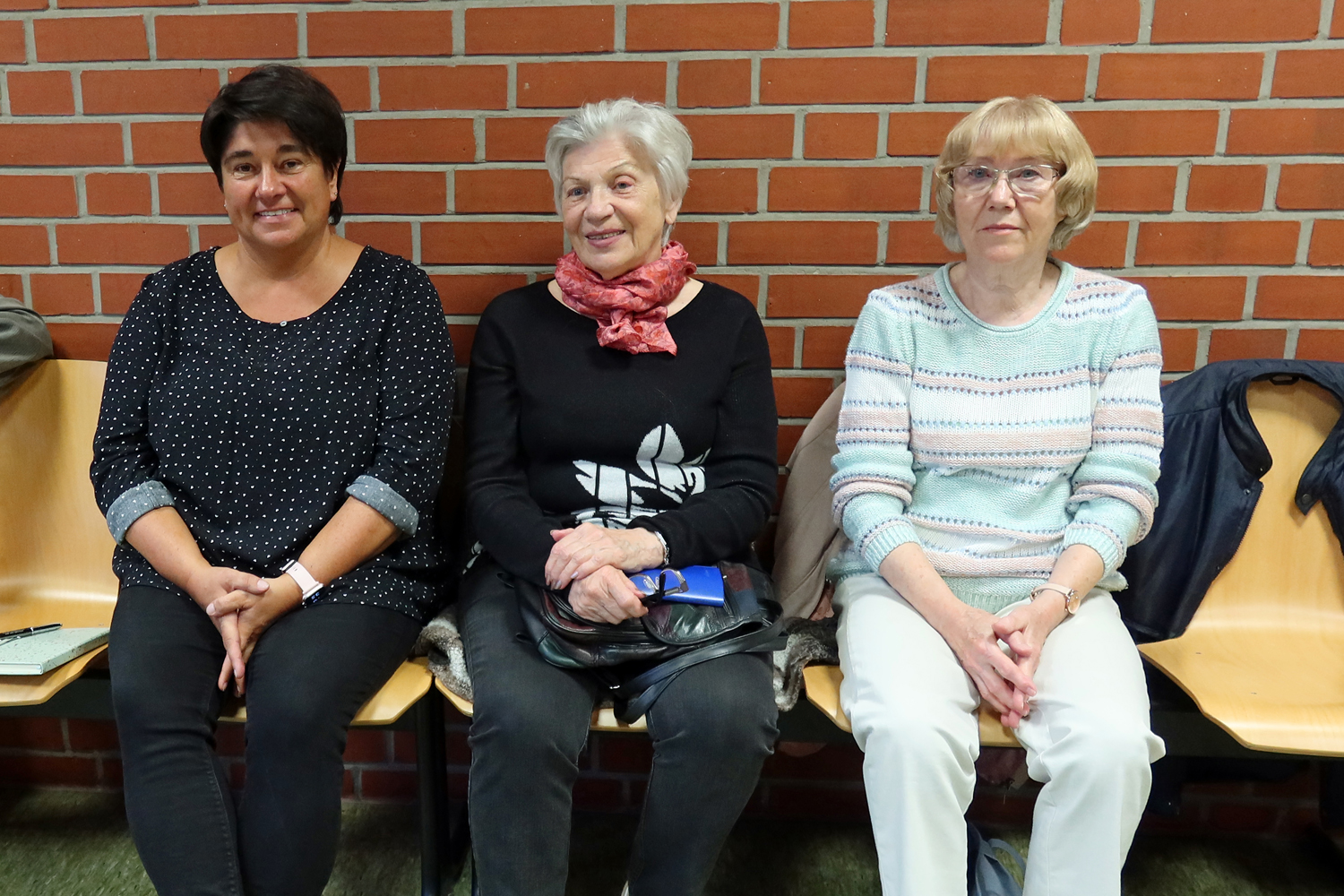 ...Silke, (v.li) Lidia und Helga 