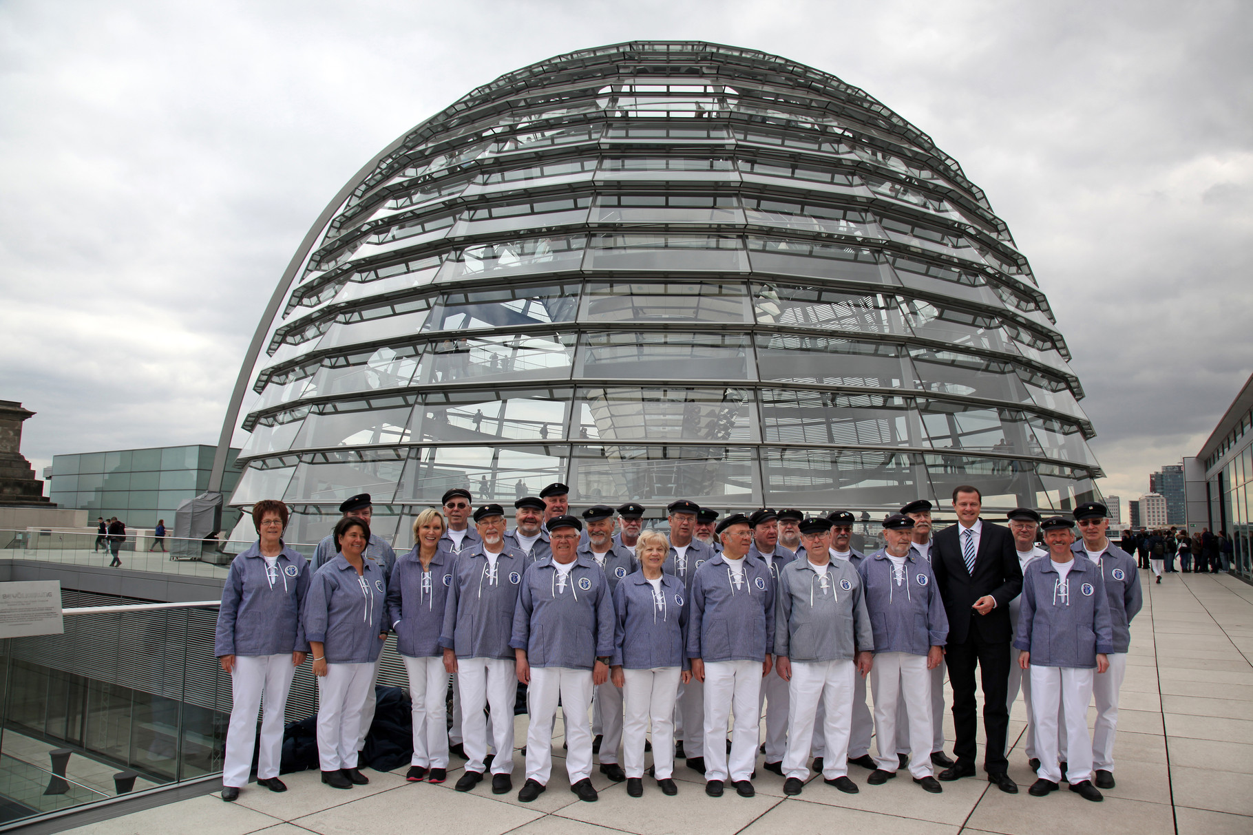 Besuch der Kuppel des Reichstagsgebäudes 