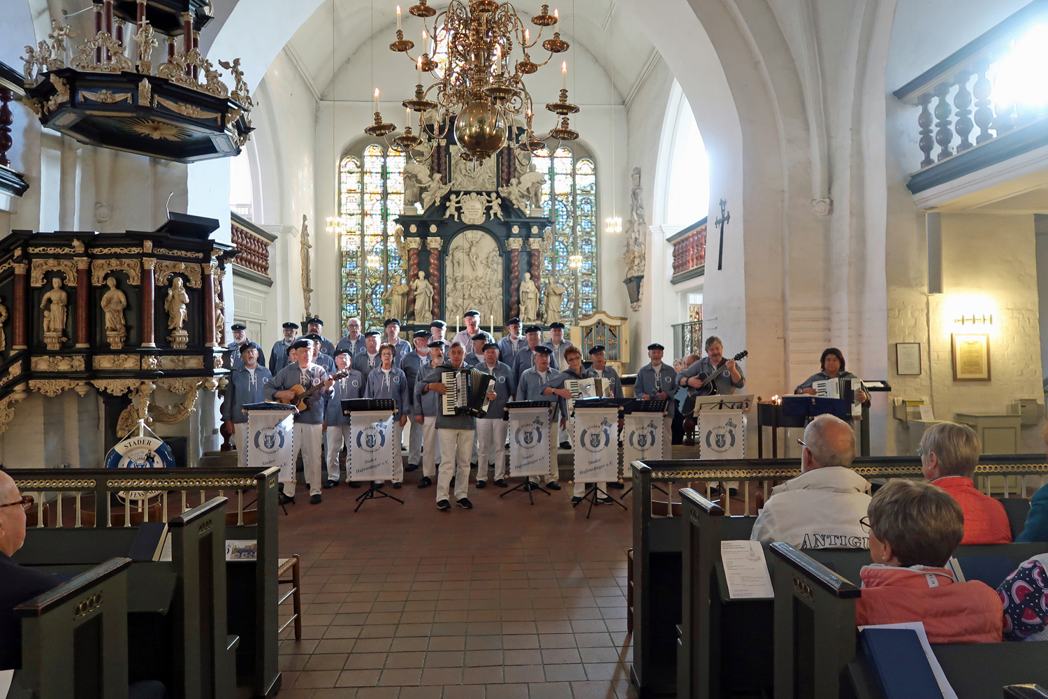 14.10.2018 - Seemannsgottesdienst in der St. Cosmae Kirche..........