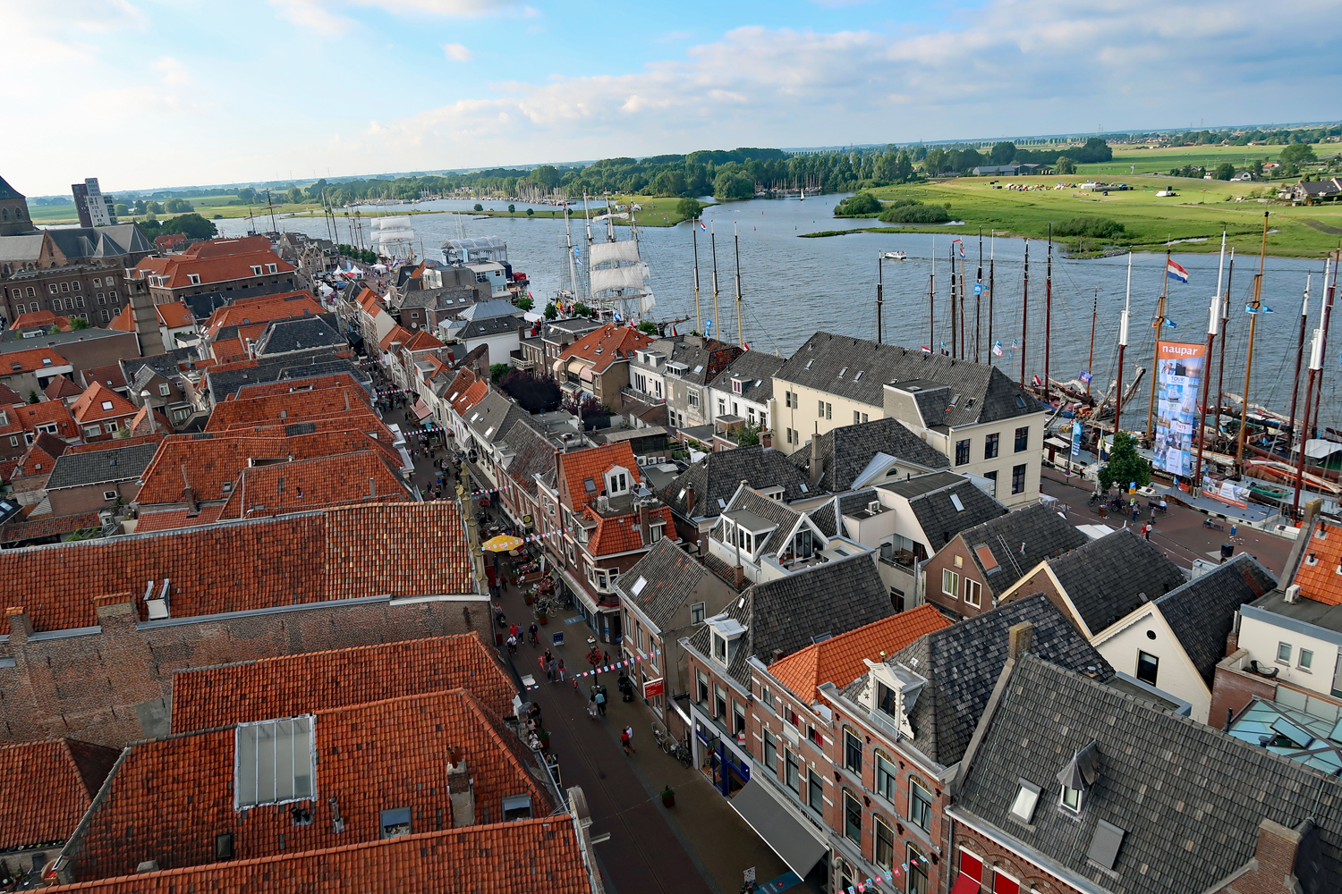 ....(162 Stufen) um eine TRAUMHAFTE  AUSSICHT zu genießen