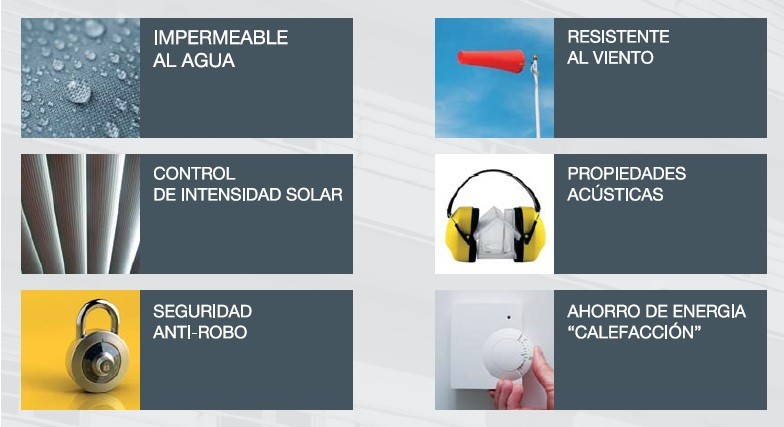 Ventajas persianas seguridad de aluminio