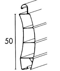 Persiana pvc Europa 50