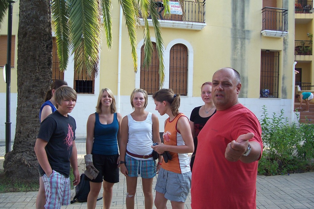 Freddy,Manu,Marlene,Anni,Bianca und Bürgermeister