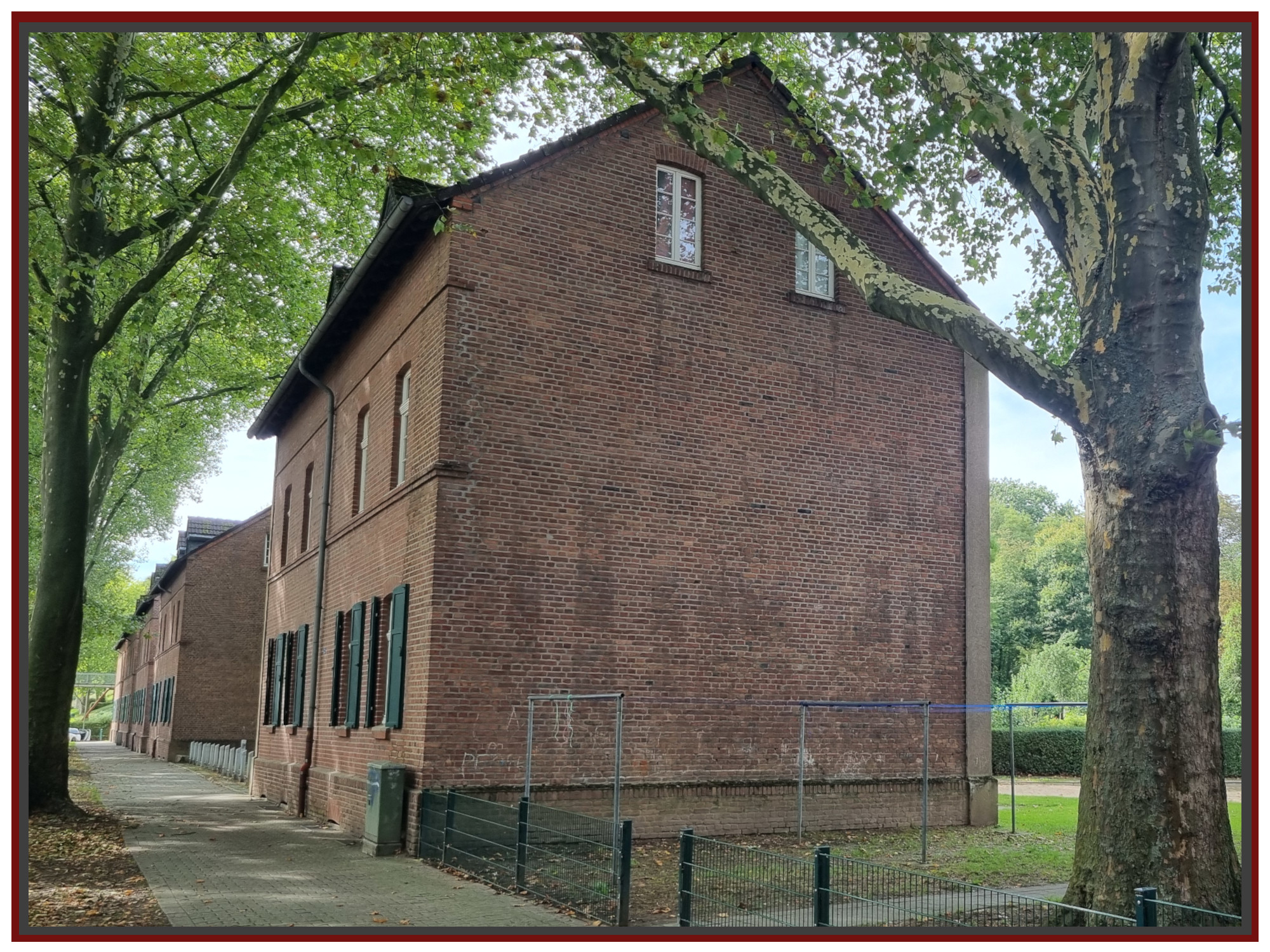 Siedlung Wallstrasse um 1910