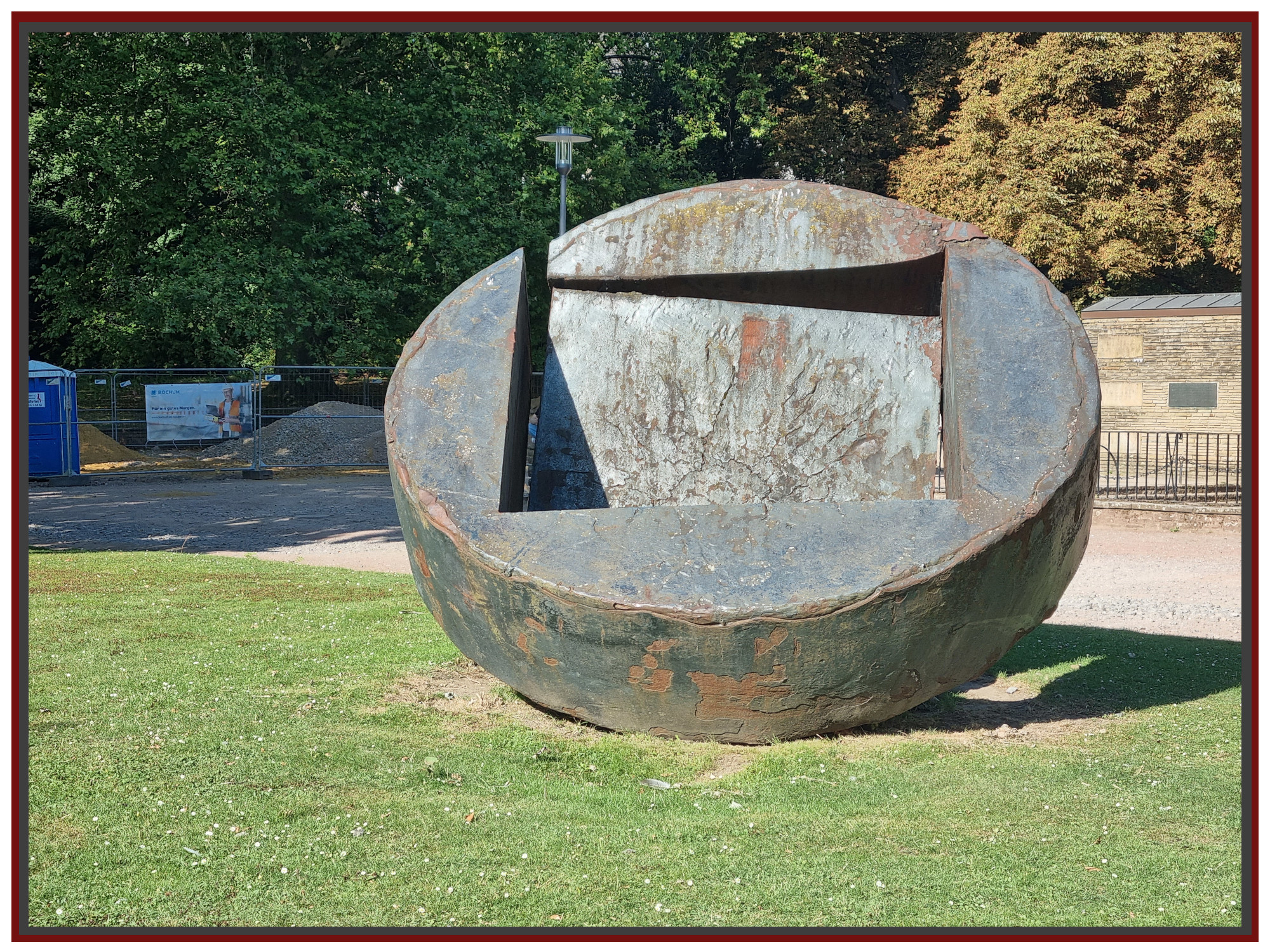 "Grande Ruota" von Giuseppe Spagnulo (Stadtpark Bochum)