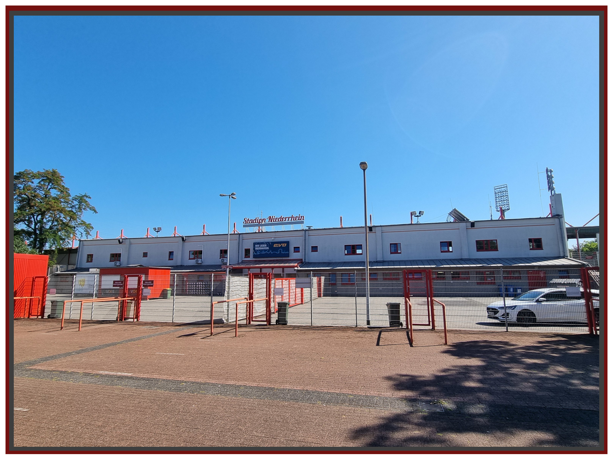 Stadion Niederrhein Oberhausen BJ 1926 Renovierung 2014