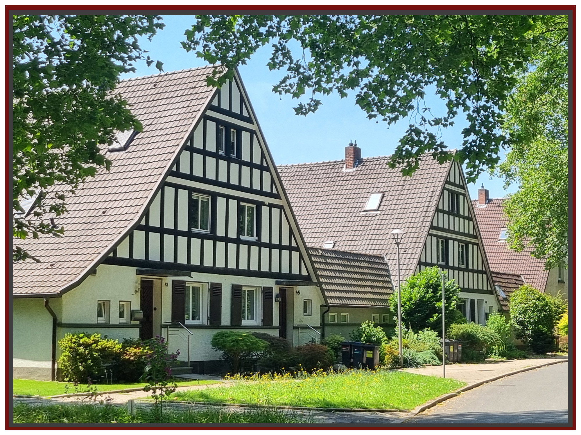 Arbeitersiedlung Dahlhauser Heide um 1910