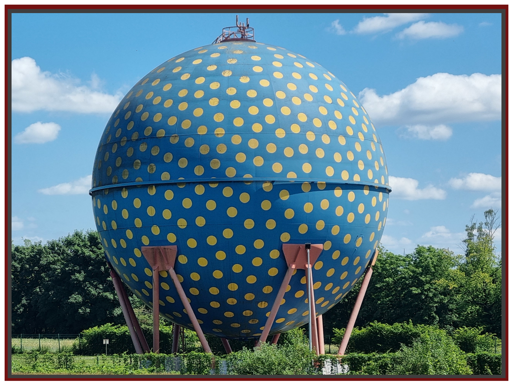 Gaskugel "der Ball" Gelsenkirchen 22m
