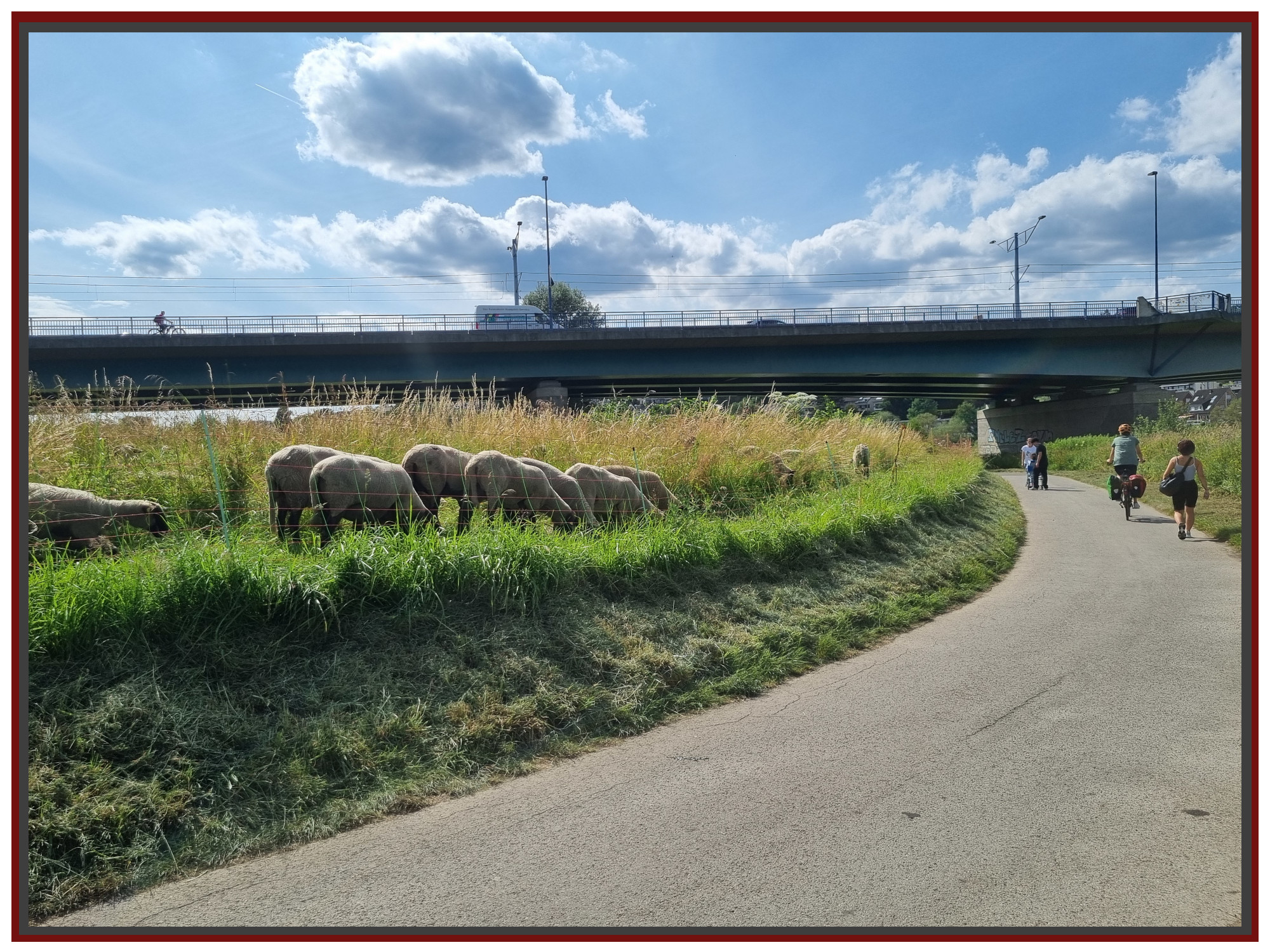 Ruhrtalradweg in Hattingen