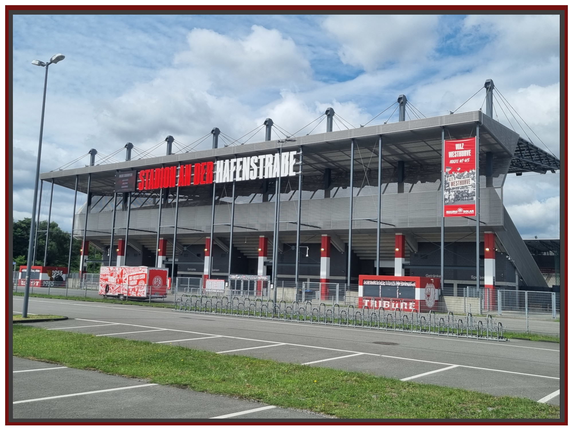 Stadion an der Hafenstrasse Essen BJ 2013