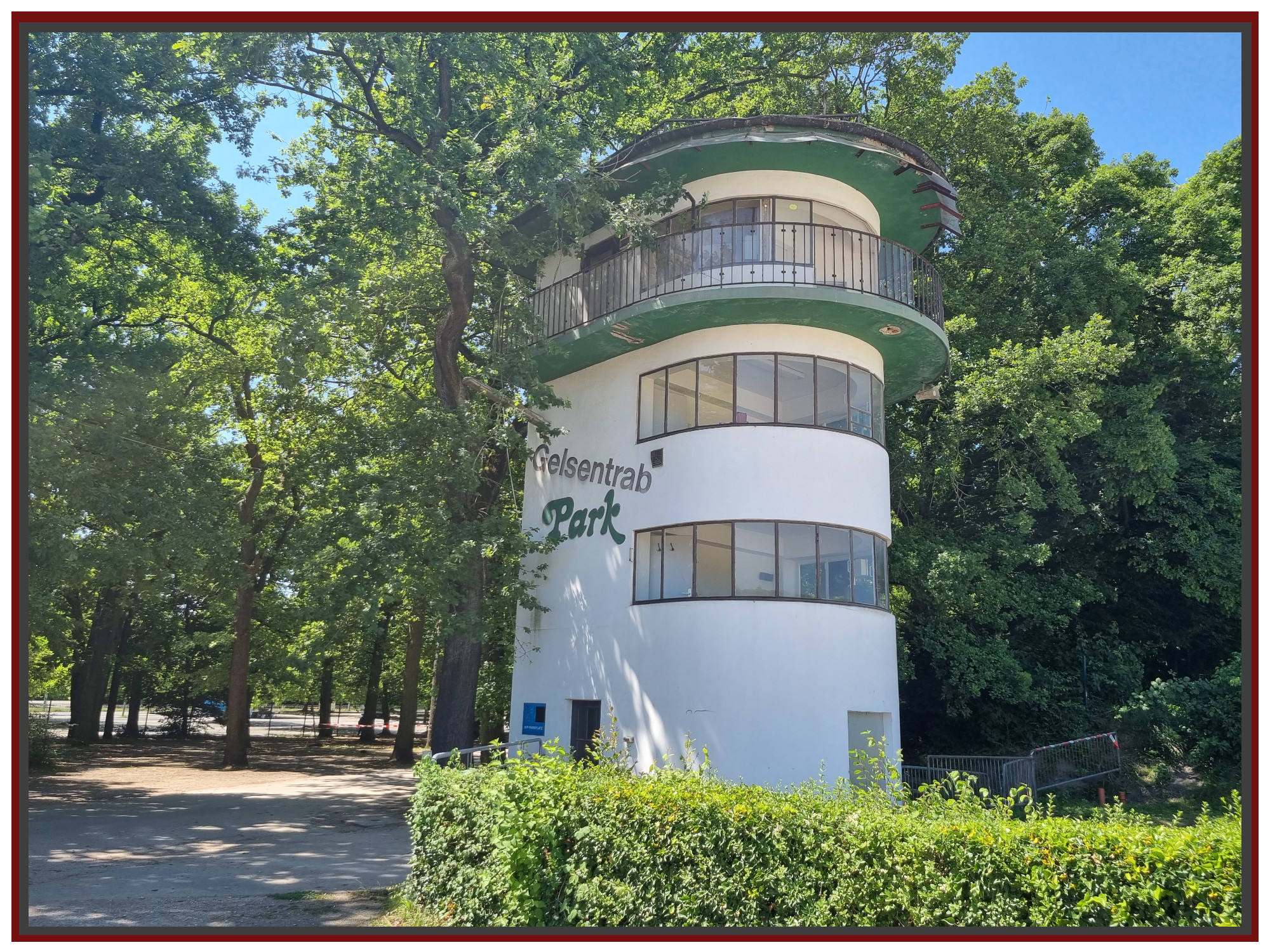 Zielturm Trabrennbahn Nienhausen BJ 1949 