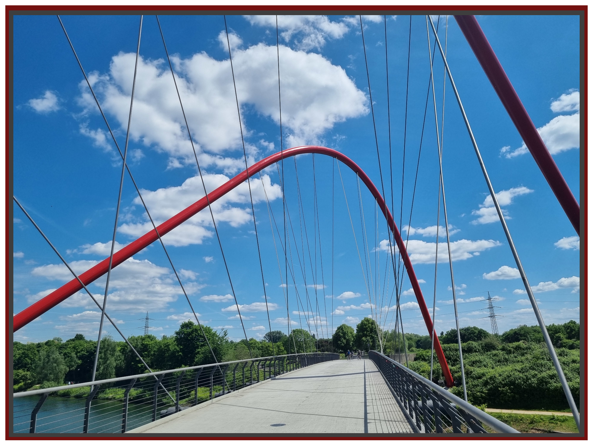 Bogenbrücke Nordsternpark Gelsenkirchen