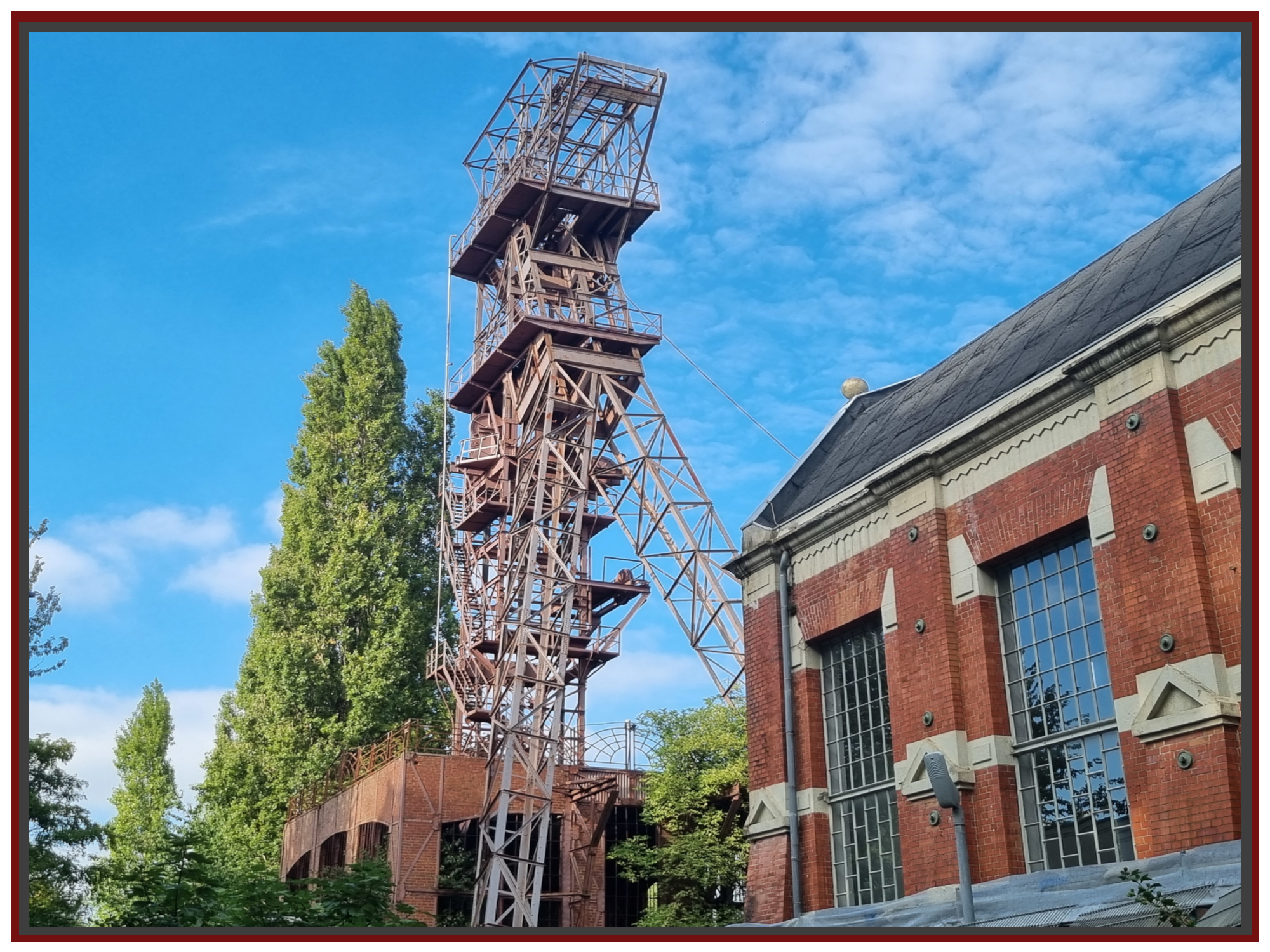 Schacht Oberschuir der Zeche Consolidation