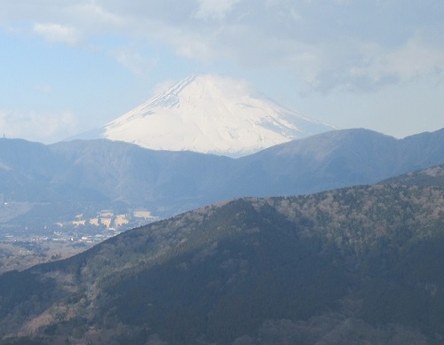 山わんこ　ボクのはいきんぐリポート　山行報告目次　その他の山　明神ヶ岳～明星ヶ岳　富士山