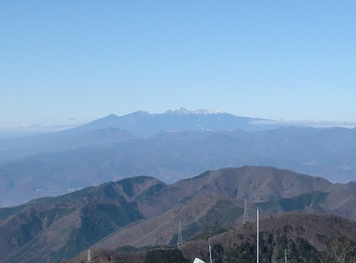 山わんこ　ボクのはいきんぐリポート　山行報告目次　中央線沿線/富士急行沿線　三つ峠山　山頂から見る八ヶ岳